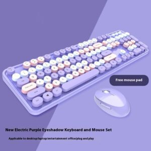 Pastel Pop Wireless Keyboard and Mouse Set - 2024 Edition | Shop Now on CyberRigStore.com