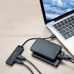 CHM Series USB Hub – USB 2.0 to 4-Port with Micro USB Power | Shop Now on CyberRigStore.com