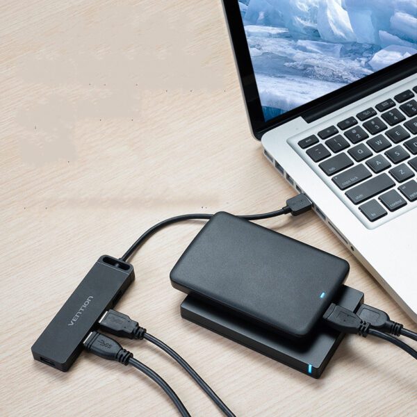 CHM Series USB Hub – USB 2.0 to 4-Port with Micro USB Power | Shop Now on CyberRigStore.com