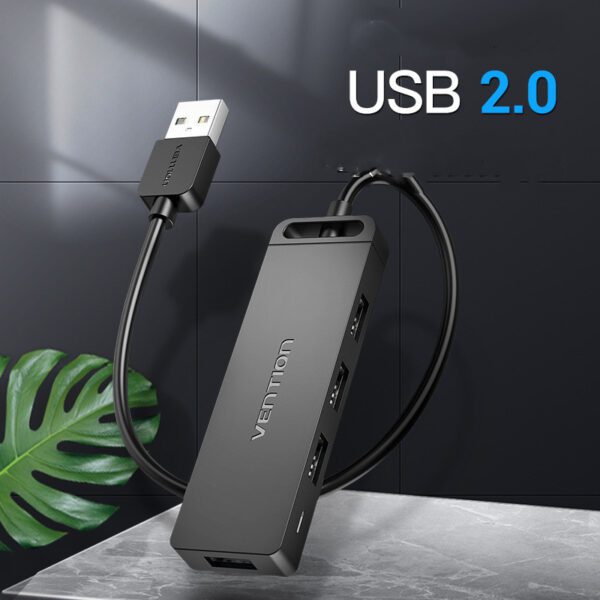 CHM Series USB Hub – USB 2.0 to 4-Port with Micro USB Power | Shop Now on CyberRigStore.com