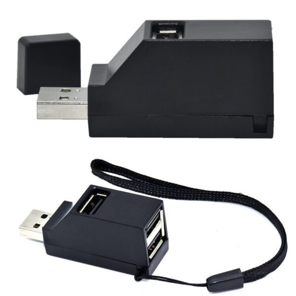 USB 2.0 Mini Portable USB Splitter – Model XCY-007H | Shop Now on CyberRigStore.com