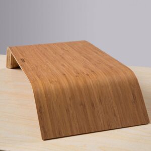 EcoForm Walnut Laptop Stand – Durable, Stylish, Ergonomic Design | Shop Now on CyberRigStore.com