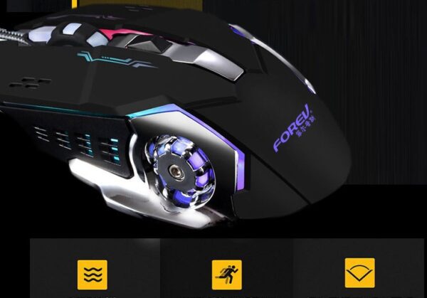 NeonX Pro Elite Wired Gaming Mouse | Shop Now on CyberRigStore.com