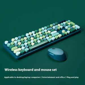 Pastel Pop Wireless Keyboard and Mouse Set - 2024 Edition | Shop Now on CyberRigStore.com