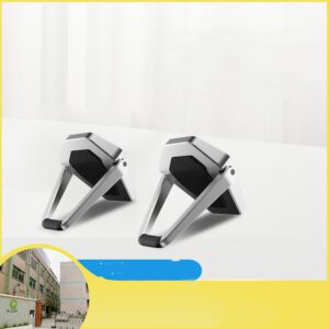 Compact Laptop Cooling Stand – Foldable Metal Holder for Tablets & Laptops | Shop Now on CyberRigStore.com
