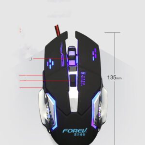 NeonX Pro Elite Wired Gaming Mouse | Shop Now on CyberRigStore.com