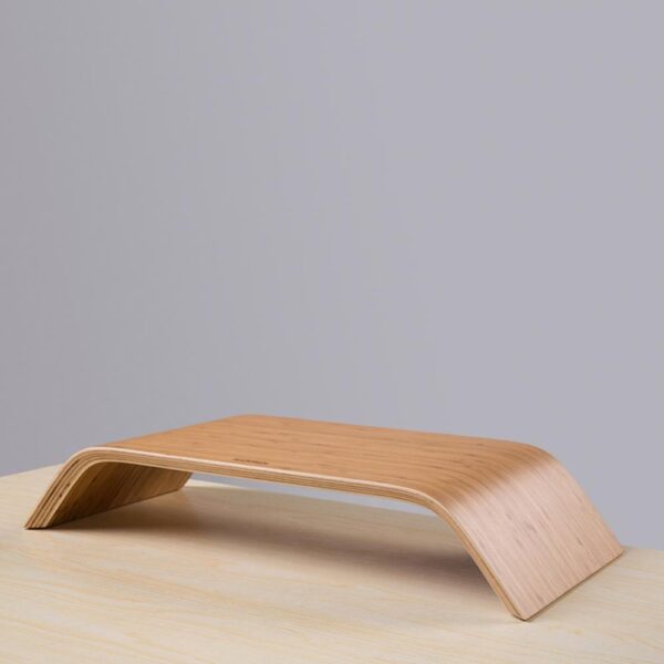 EcoForm Walnut Laptop Stand – Durable, Stylish, Ergonomic Design | Shop Now on CyberRigStore.com