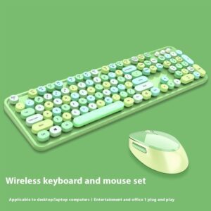 Pastel Pop Wireless Keyboard and Mouse Set - 2024 Edition | Shop Now on CyberRigStore.com