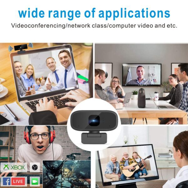 CrystalVision Pro 1080p Webcam - Elite Streaming Cam | Shop Now on CyberRigStore.com