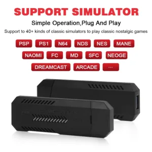 GD10 Plus 4K Retro Game Stick – 58,000+ Games, Dual Wireless Controllers | Shop Now on CyberRigStore.com