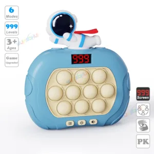 QuickPush Pro – Electronic Pop-Push Fidget Game, 100+ Levels, Sensory Toy | Shop Now on CyberRigStore.com