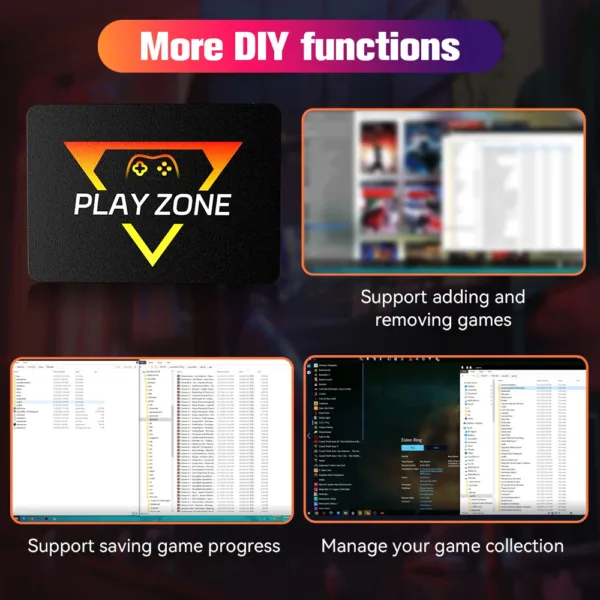 Play Zone 1TB Retro Gaming SSD – 80+ Emulators & 16,191 Games for PS5, Xbox, PC & More | Shop Now on CyberRigStore.com