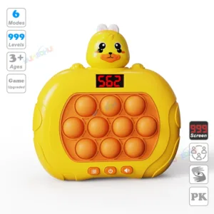 QuickPush Pro – Electronic Pop-Push Fidget Game, 100+ Levels, Sensory Toy | Shop Now on CyberRigStore.com