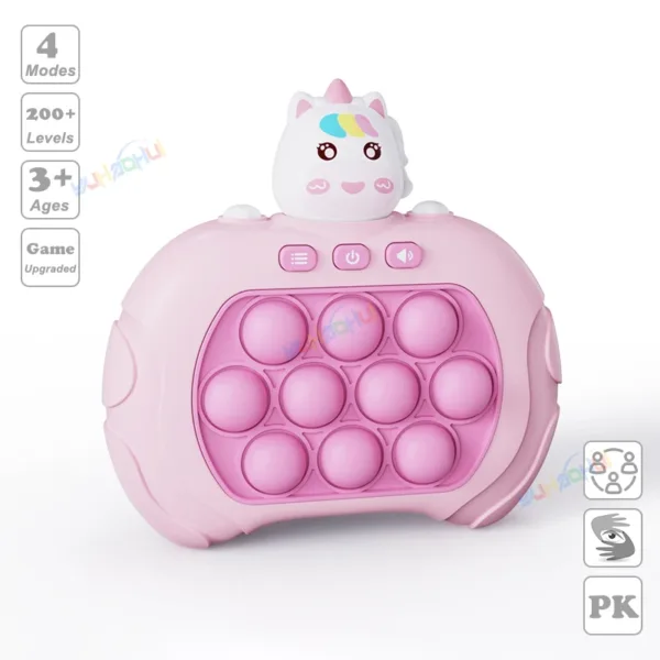 QuickPush Pro – Electronic Pop-Push Fidget Game, 100+ Levels, Sensory Toy | Shop Now on CyberRigStore.com