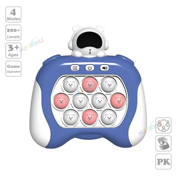 QuickPush Pro – Electronic Pop-Push Fidget Game, 100+ Levels, Sensory Toy | Shop Now on CyberRigStore.com