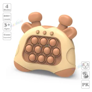 QuickPush Pro – Electronic Pop-Push Fidget Game, 100+ Levels, Sensory Toy | Shop Now on CyberRigStore.com