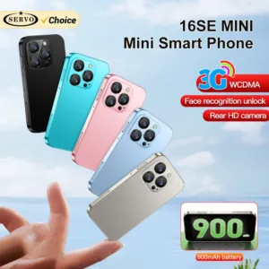 SERVO 16SE Mini Smartphone – 3G WCDMA | 16GB ROM | Face Recognition | Dual SIM | Android 9.0 | Shop Now on CyberRigStore.com