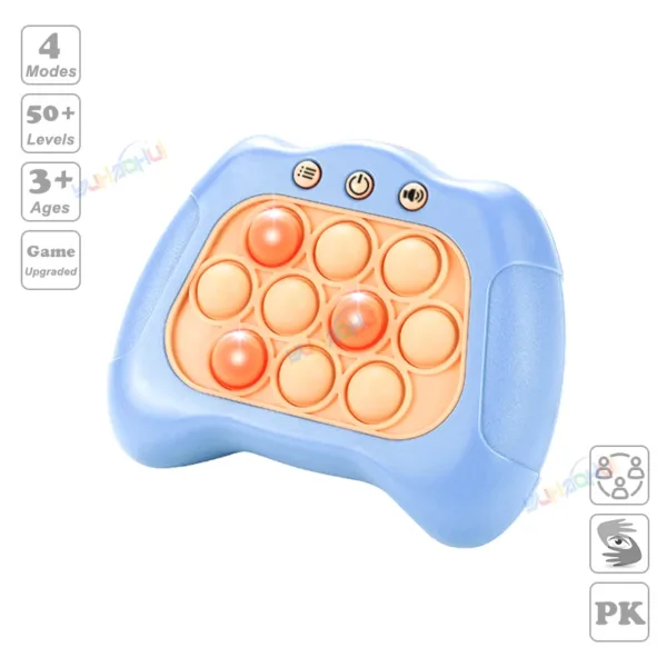 QuickPush Pro – Electronic Pop-Push Fidget Game, 100+ Levels, Sensory Toy | Shop Now on CyberRigStore.com