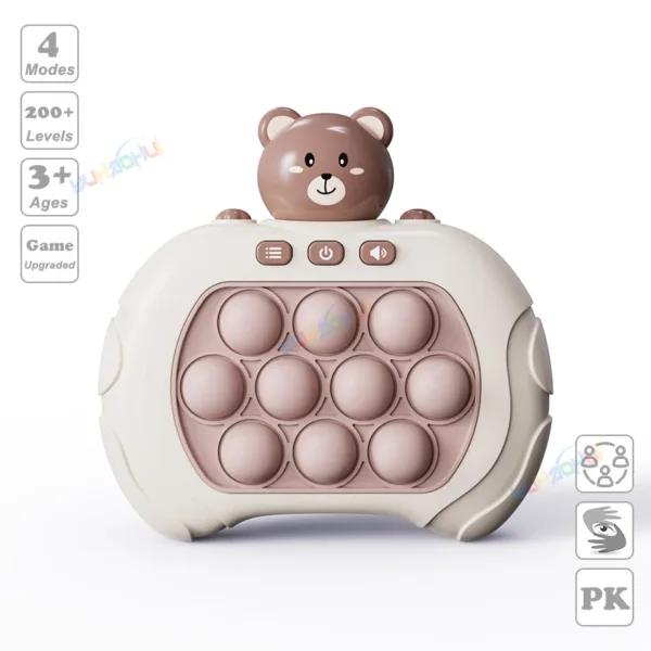 QuickPush Pro – Electronic Pop-Push Fidget Game, 100+ Levels, Sensory Toy | Shop Now on CyberRigStore.com