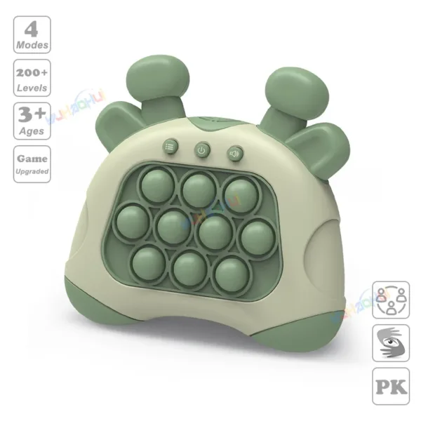 QuickPush Pro – Electronic Pop-Push Fidget Game, 100+ Levels, Sensory Toy | Shop Now on CyberRigStore.com