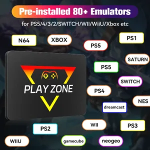 Play Zone 1TB Retro Gaming SSD – 80+ Emulators & 16,191 Games for PS5, Xbox, PC & More | Shop Now on CyberRigStore.com