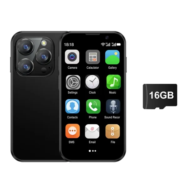 SERVO 16SE Mini Smartphone – 3G WCDMA | 16GB ROM | Face Recognition | Dual SIM | Android 9.0 | Shop Now on CyberRigStore.com