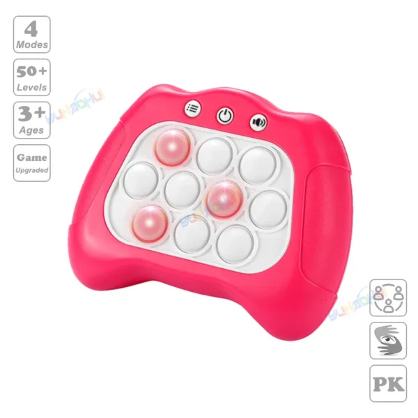 QuickPush Pro – Electronic Pop-Push Fidget Game, 100+ Levels, Sensory Toy | Shop Now on CyberRigStore.com