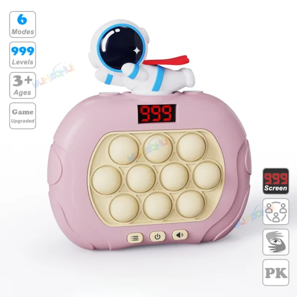 QuickPush Pro – Electronic Pop-Push Fidget Game, 100+ Levels, Sensory Toy | Shop Now on CyberRigStore.com