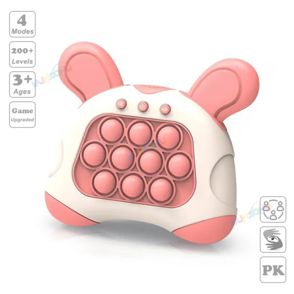 QuickPush Pro – Electronic Pop-Push Fidget Game, 100+ Levels, Sensory Toy | Shop Now on CyberRigStore.com