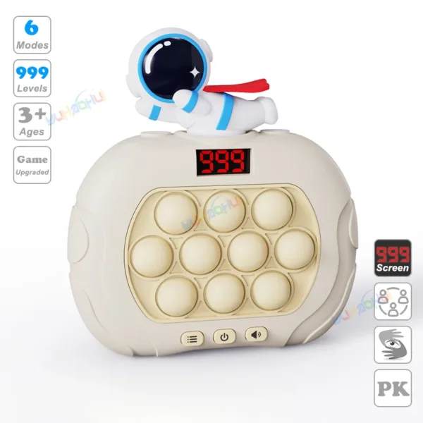 QuickPush Pro – Electronic Pop-Push Fidget Game, 100+ Levels, Sensory Toy | Shop Now on CyberRigStore.com