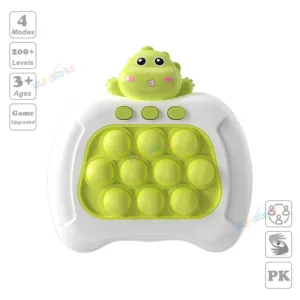 QuickPush Pro – Electronic Pop-Push Fidget Game, 100+ Levels, Sensory Toy | Shop Now on CyberRigStore.com