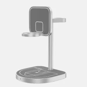 KUXIU X85 3-in-1 Wireless Charging Stand – Basketball Design, MagSafe, Fast Charge | Shop Now on CyberRigStore.com