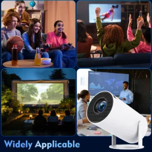 Magcubic HY300 Pro 4K Smart Projector – Android 11, WiFi 6, BT 5.0, 260 ANSI | Shop Now on CyberRigStore.com