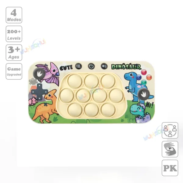 QuickPush Pro – Electronic Pop-Push Fidget Game, 100+ Levels, Sensory Toy | Shop Now on CyberRigStore.com