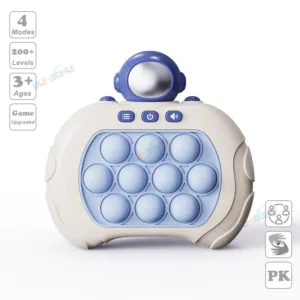 QuickPush Pro – Electronic Pop-Push Fidget Game, 100+ Levels, Sensory Toy | Shop Now on CyberRigStore.com