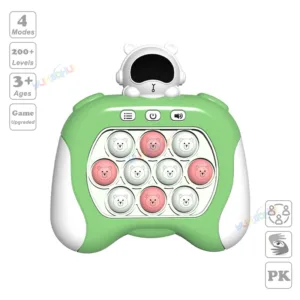 QuickPush Pro – Electronic Pop-Push Fidget Game, 100+ Levels, Sensory Toy | Shop Now on CyberRigStore.com