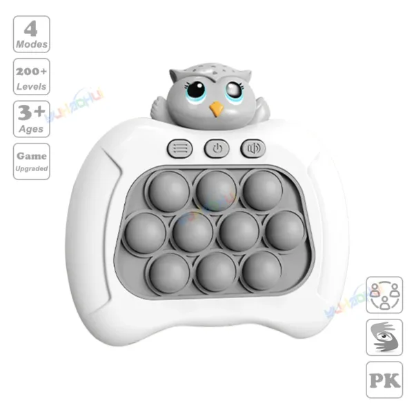 QuickPush Pro – Electronic Pop-Push Fidget Game, 100+ Levels, Sensory Toy | Shop Now on CyberRigStore.com