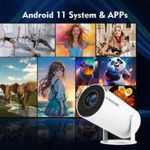 Magcubic HY300 Pro 4K Smart Projector – Android 11, WiFi 6, BT 5.0, 260 ANSI | Shop Now on CyberRigStore.com