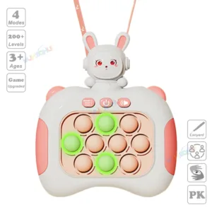 QuickPush Pro – Electronic Pop-Push Fidget Game, 100+ Levels, Sensory Toy | Shop Now on CyberRigStore.com