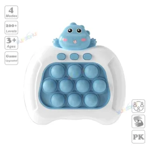 QuickPush Pro – Electronic Pop-Push Fidget Game, 100+ Levels, Sensory Toy | Shop Now on CyberRigStore.com