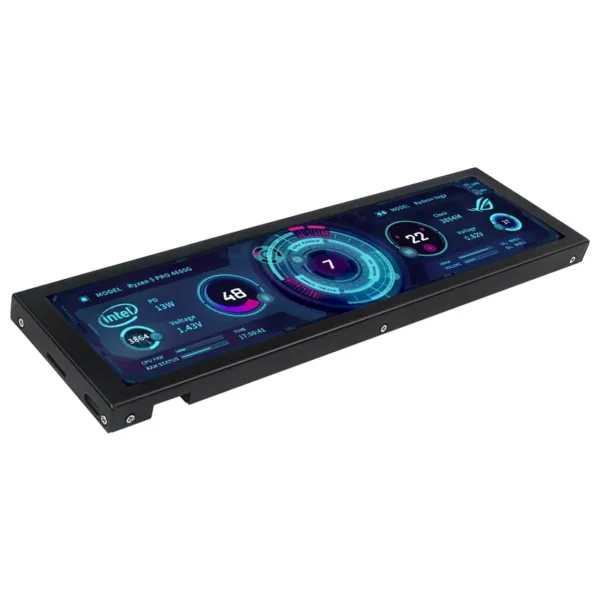 8.8" USB Secondary Display – IPS LCD, 1920x480, CPU & GPU Monitor | Shop Now on CyberRigStore.com